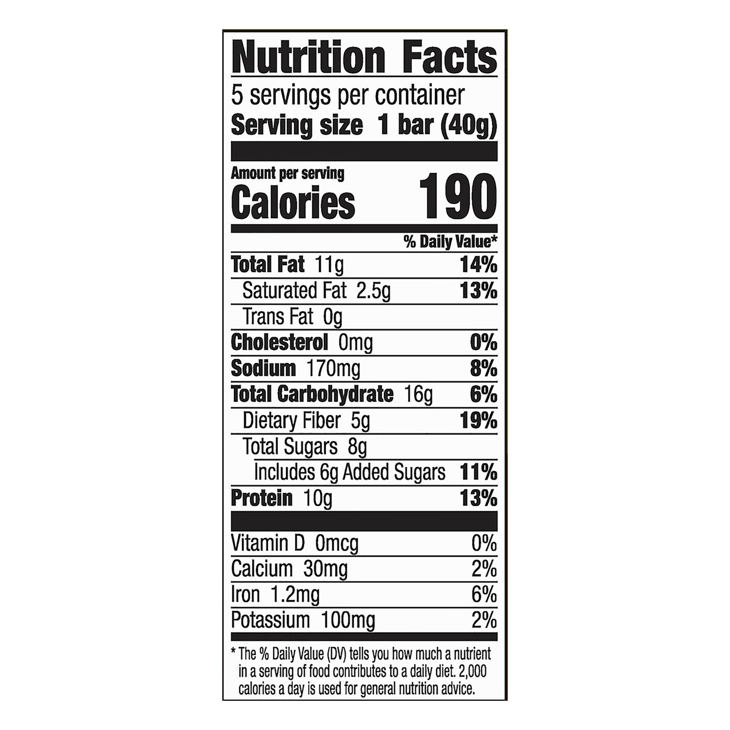 Nature Valley Protein Blueberry Nut Chewy Bars 5 ea
