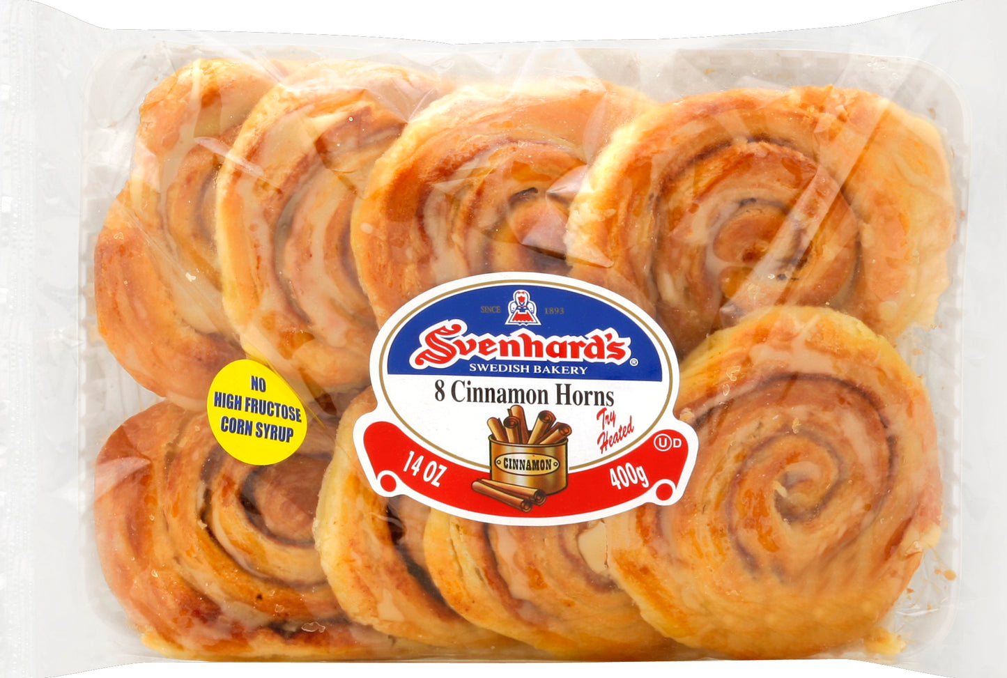 Svenhards Cinnamon Horns 8 ea