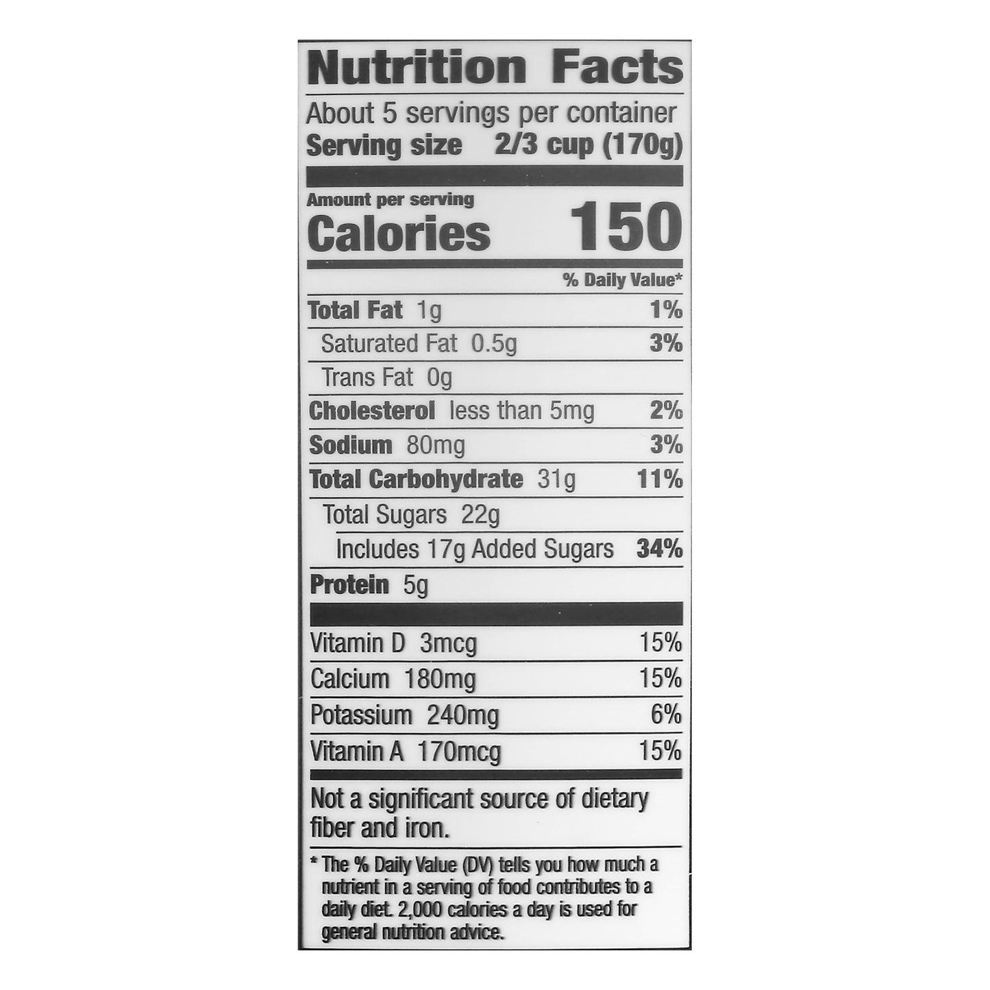 Yoplait Original Low Fat Smooth Style Vanilla Yogurt 2 lb