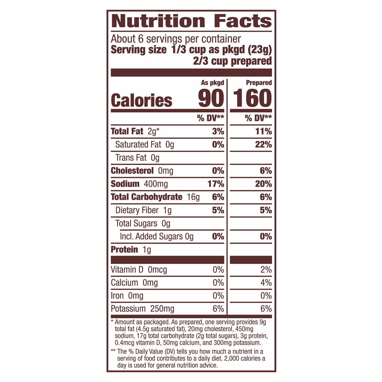 Betty Crocker Homestyle Butter and Herb Potatoes, 4.7 oz