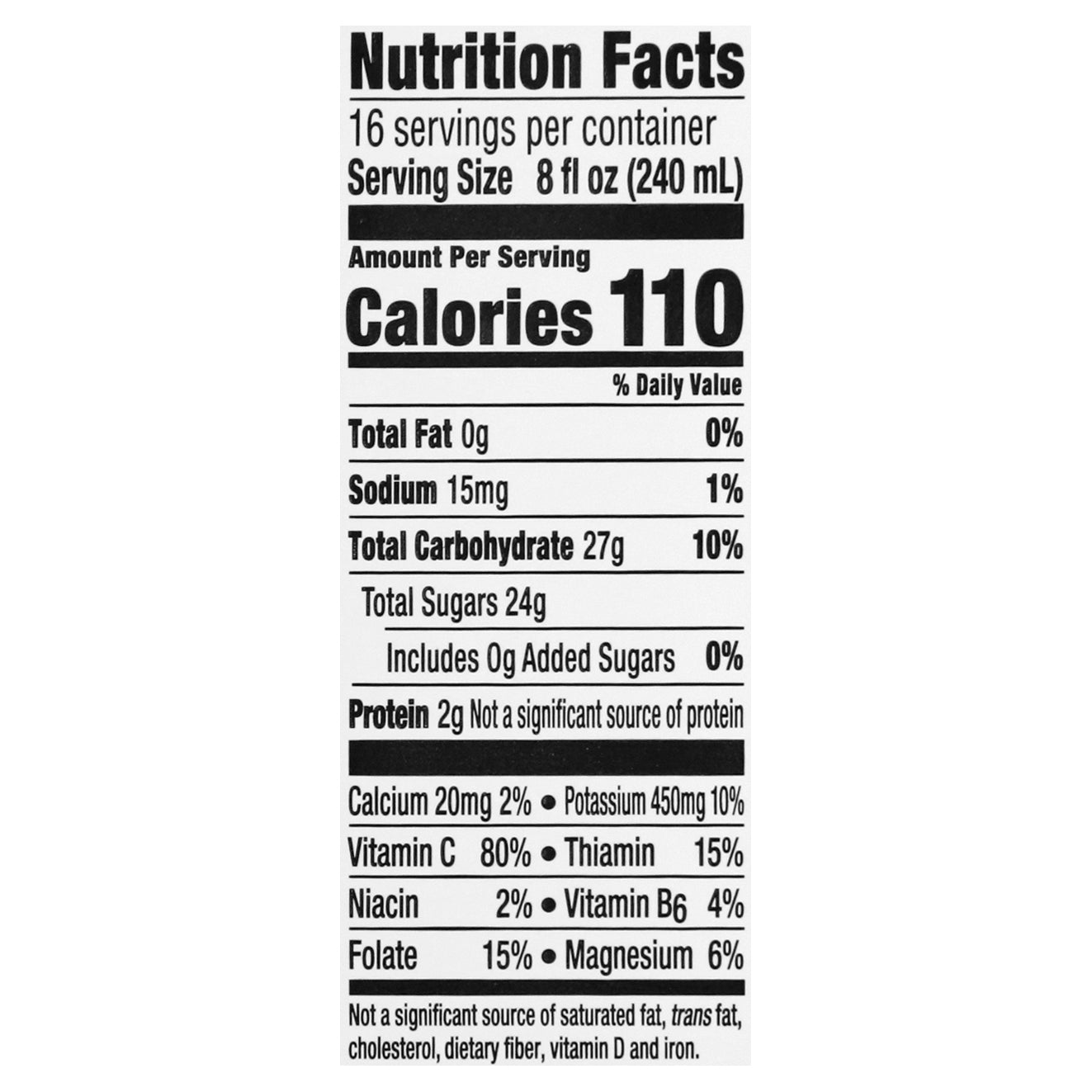 Minute Maid Original Orange Juice 128 oz