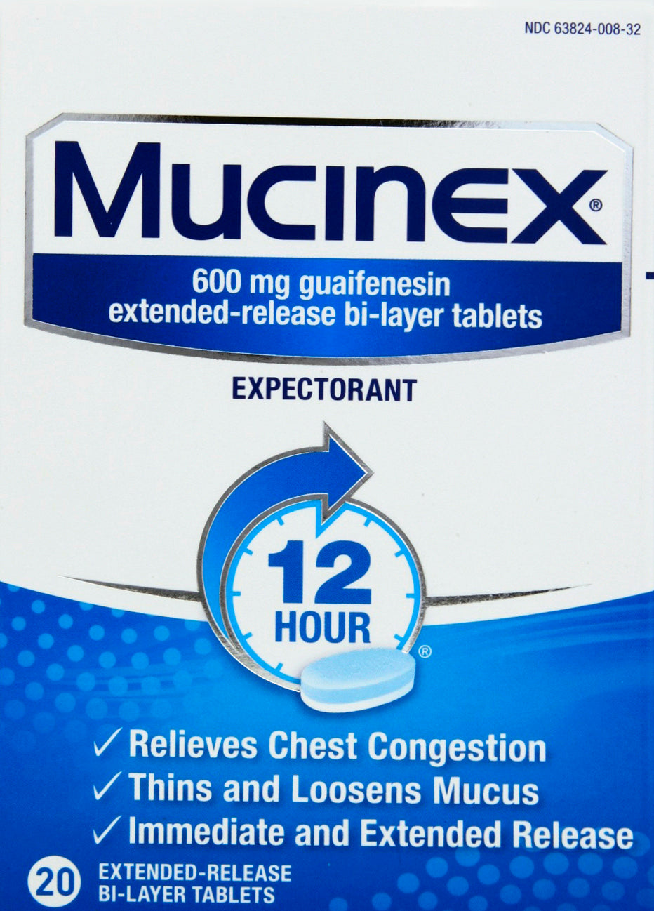 Mucinex Expectorant 20 ea