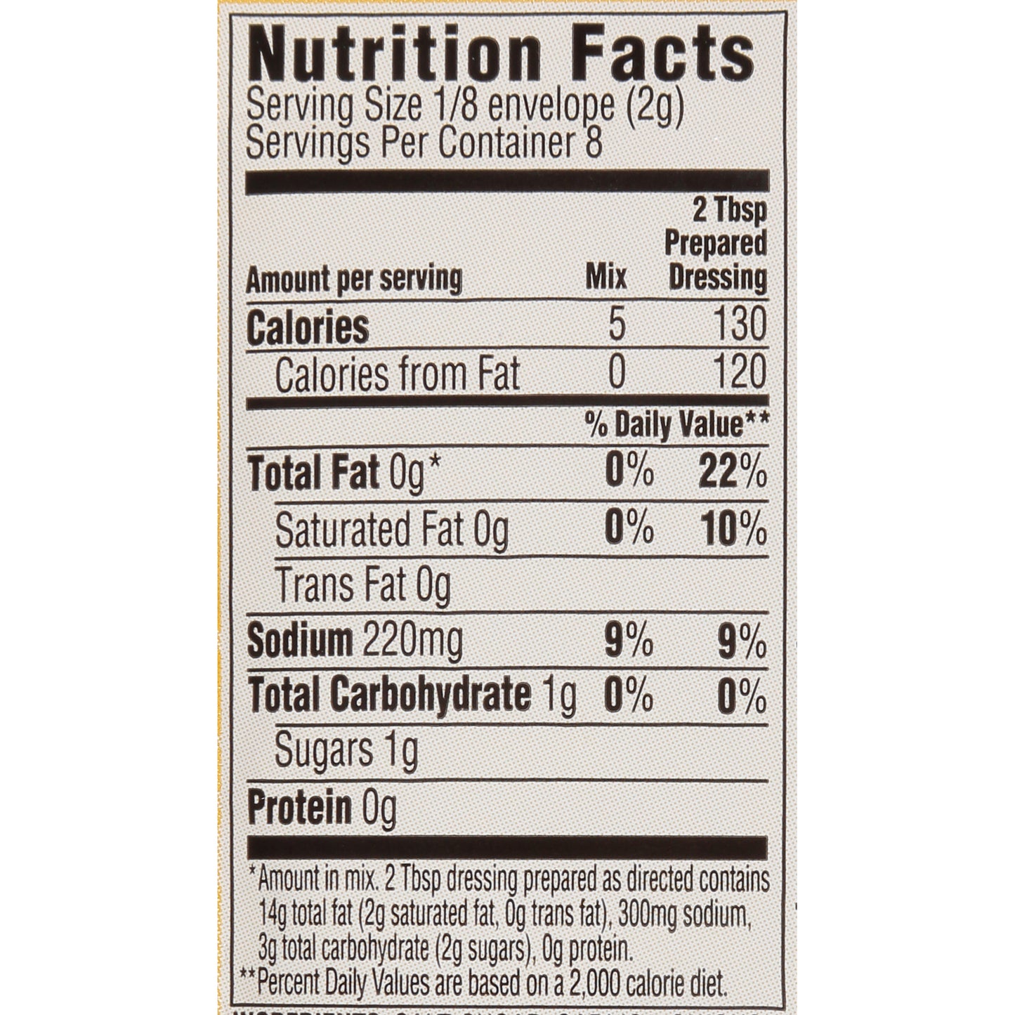 Good Seasons Zesty Italian Dry Salad Dressing and Recipe Mix, .6 oz Packet