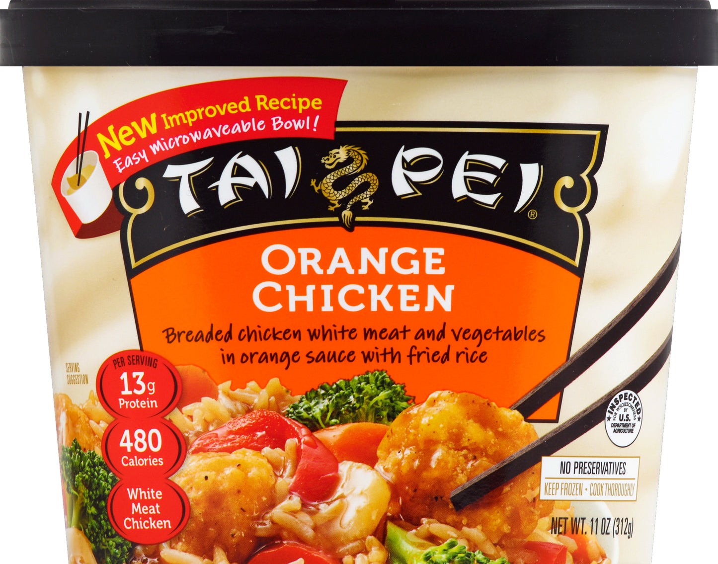 Tai Pei Orange Chicken 11 oz