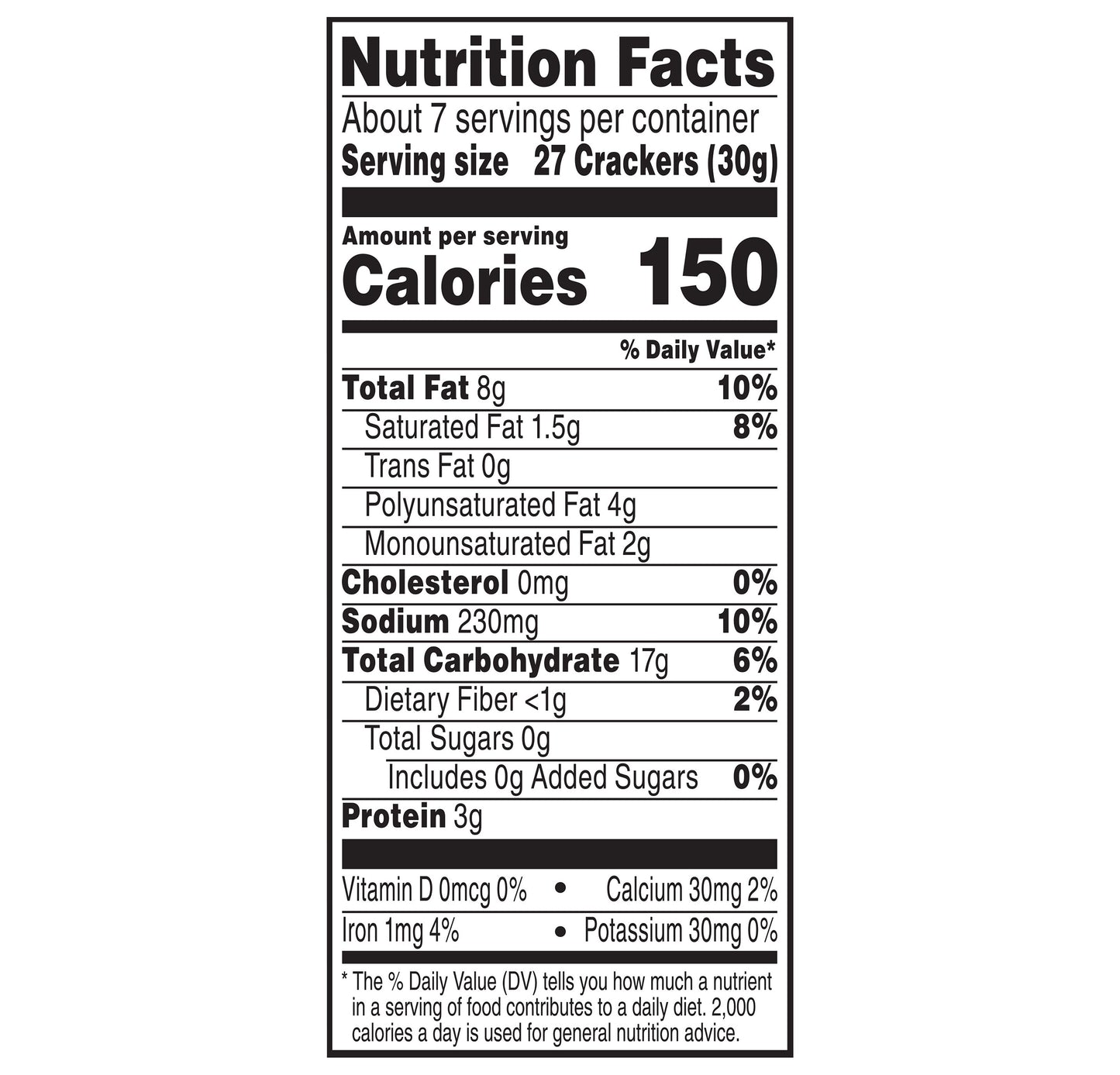Cheez-It Original Baked Snack Crackers 7 oz