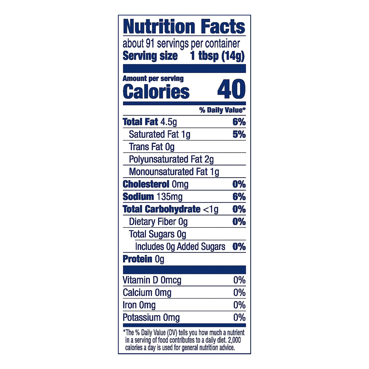 Blue Bonnet 31% Vegetable Oil Spread 45 oz