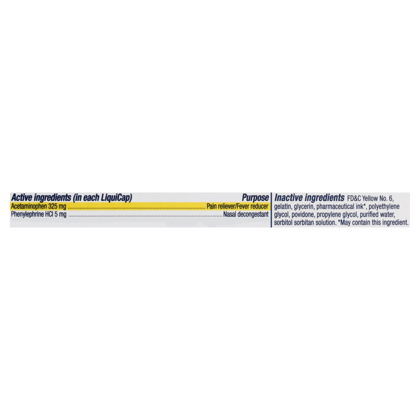 Vicks Sinex Severe LiquiCaps Acetaminophen 24 ea