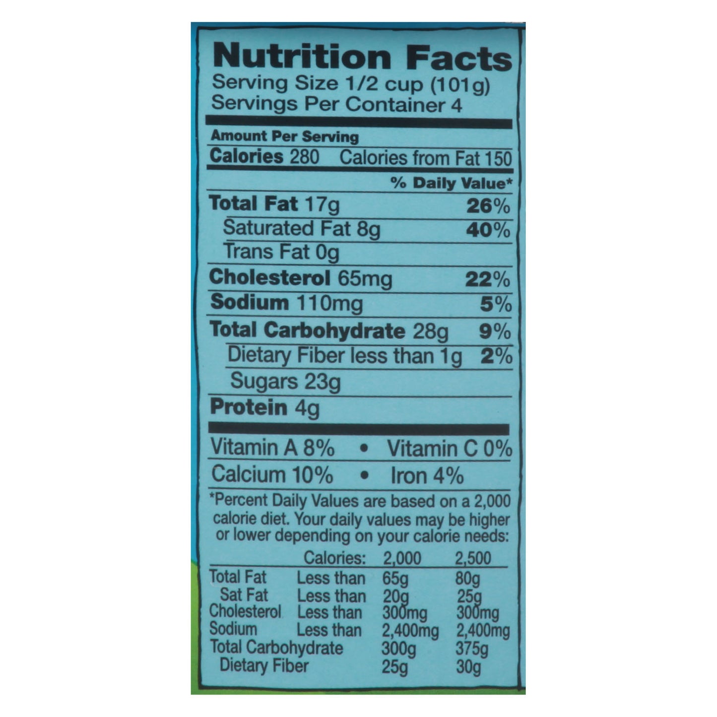 Ben & Jerry's Milk & Cookies Ice Cream 1 pt