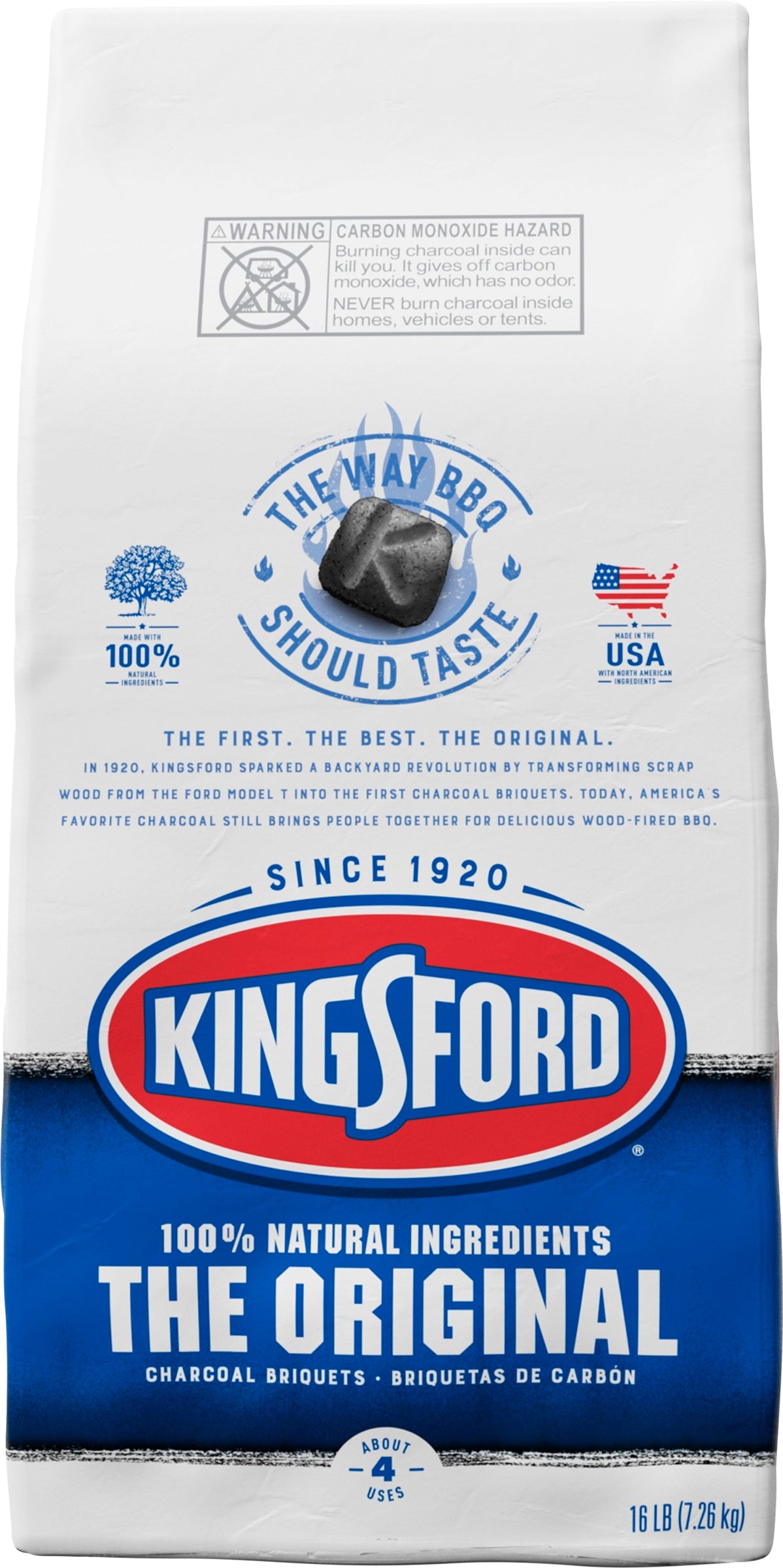 Kingsford The Original Charcoal Briquets 16 lb Bag