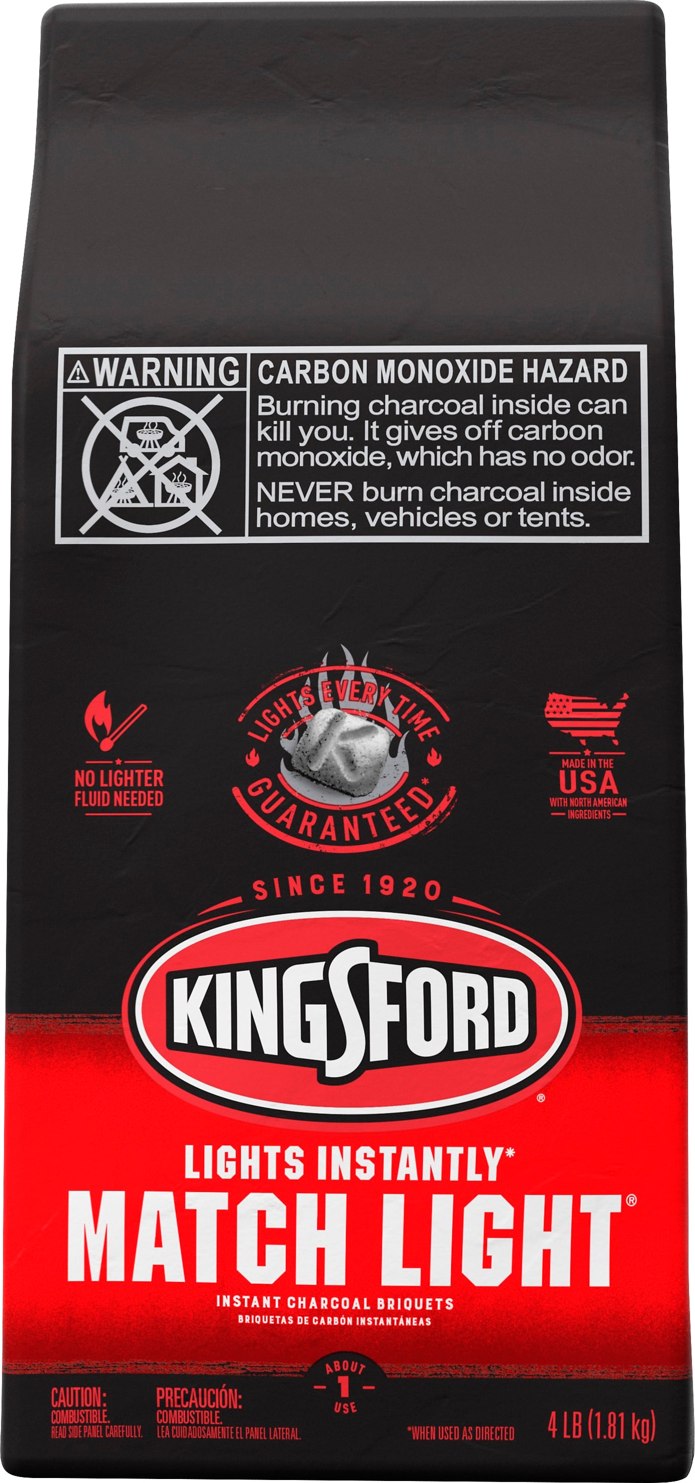 Kingsford Match Light Instant Charcoal Briquets 4 lb