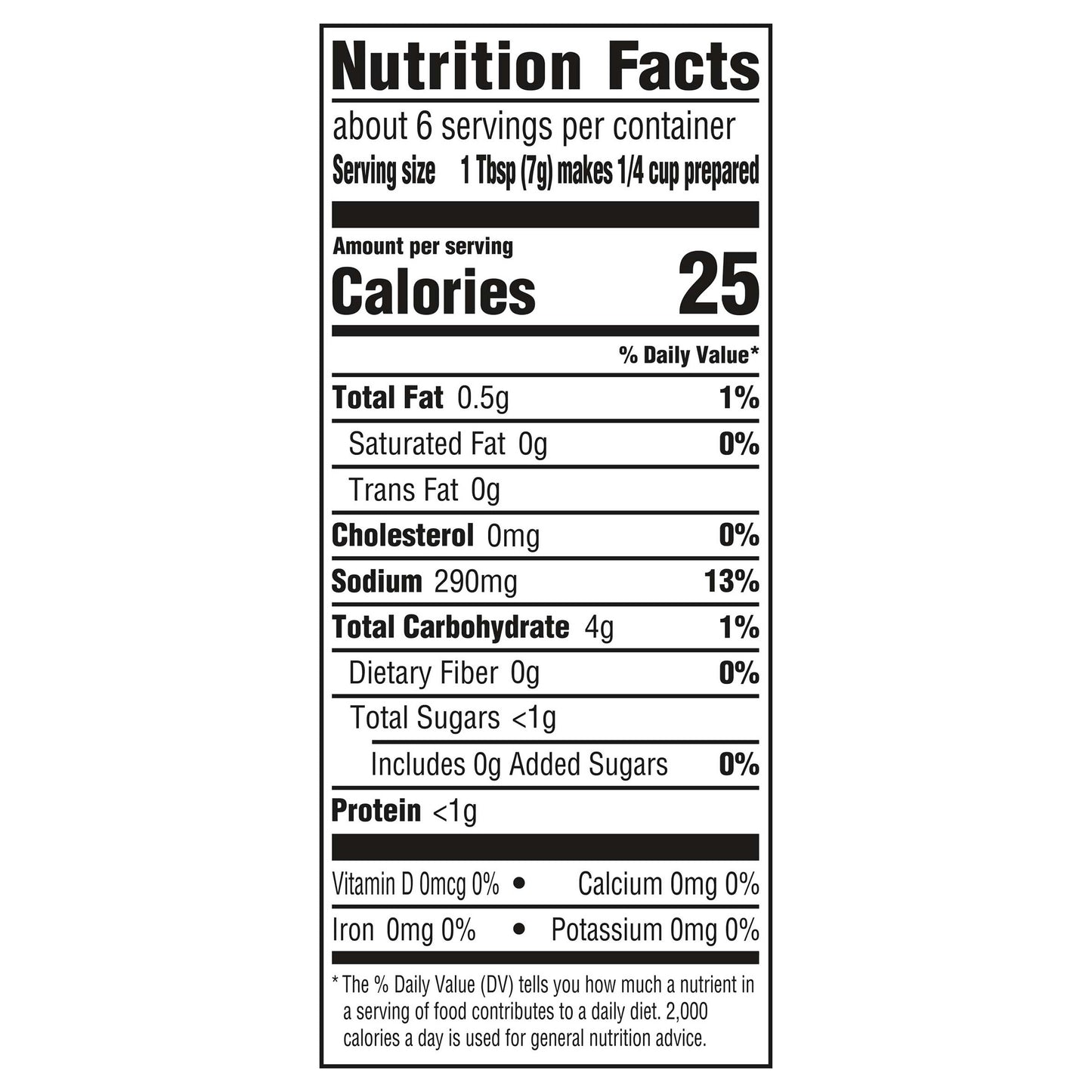 Knorr Sauce Mix Alfredo Sauce 1.6 oz