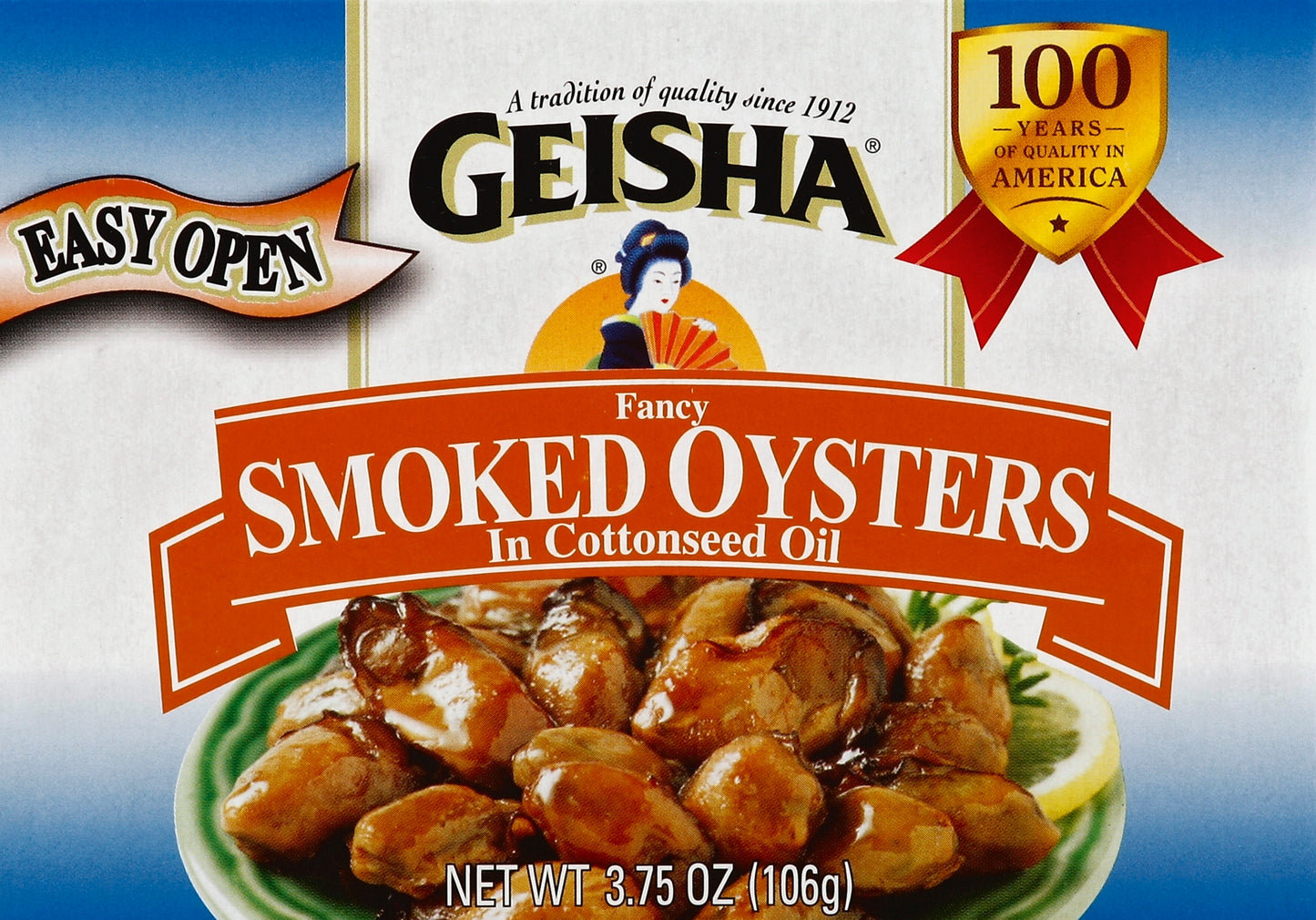 Geisha Oysters 3.75 oz
