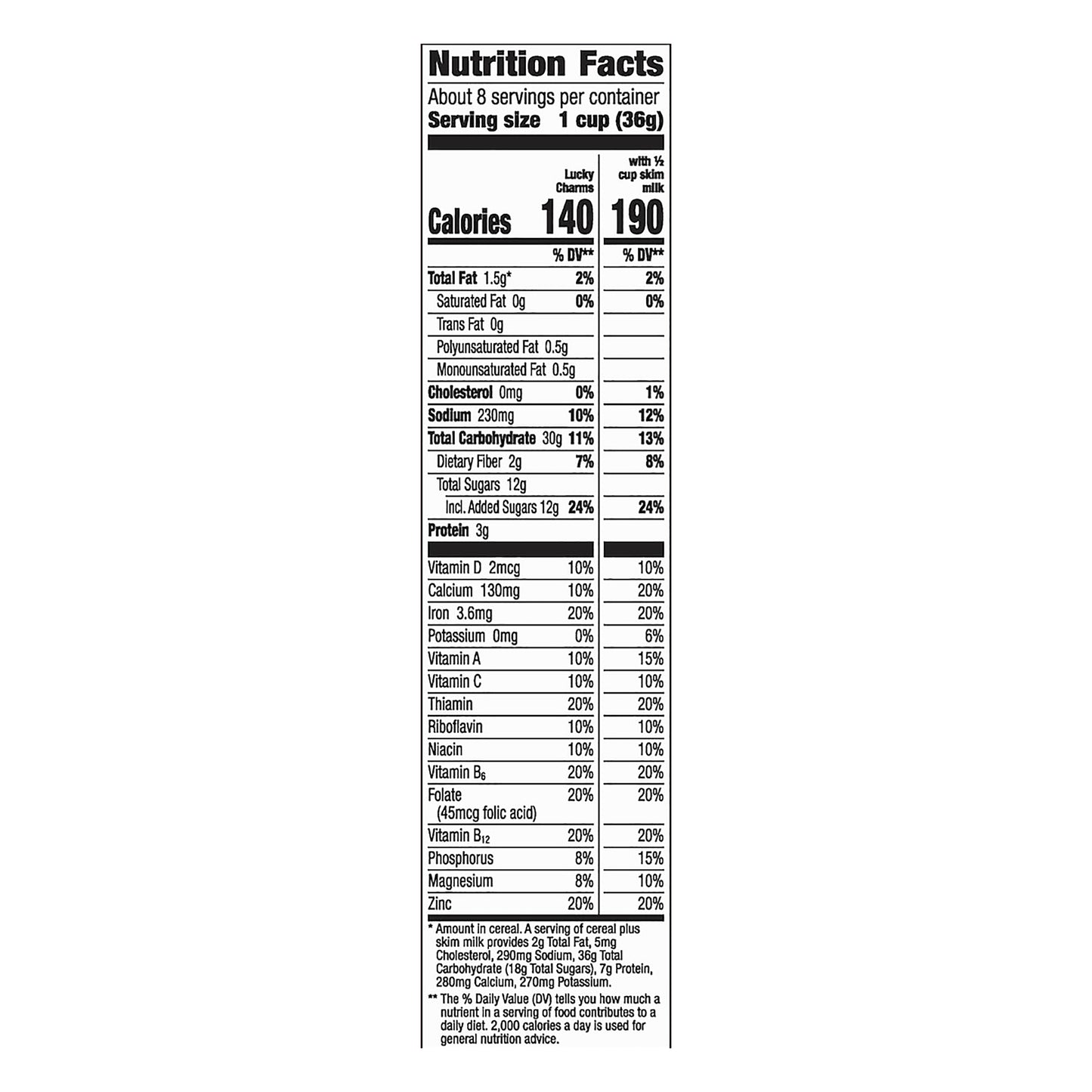 Lucky Charms Cereal 10.5 oz