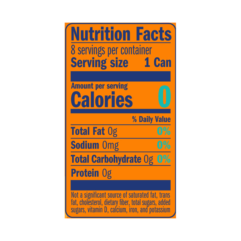 LaCroix Orange Sparkling Water 8 - 12 fl oz Cans