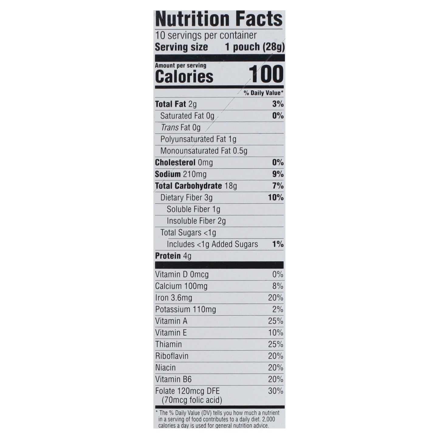Better Oats 100 Calories with Flax Seeds Cinnamon Roll Instant Oatmeal 9.8 oz