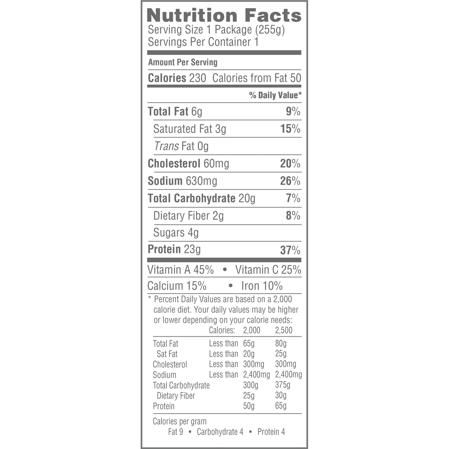 SmartMade Chicken with Spinach Fettuccine, Frozen Meal, 9 oz Box