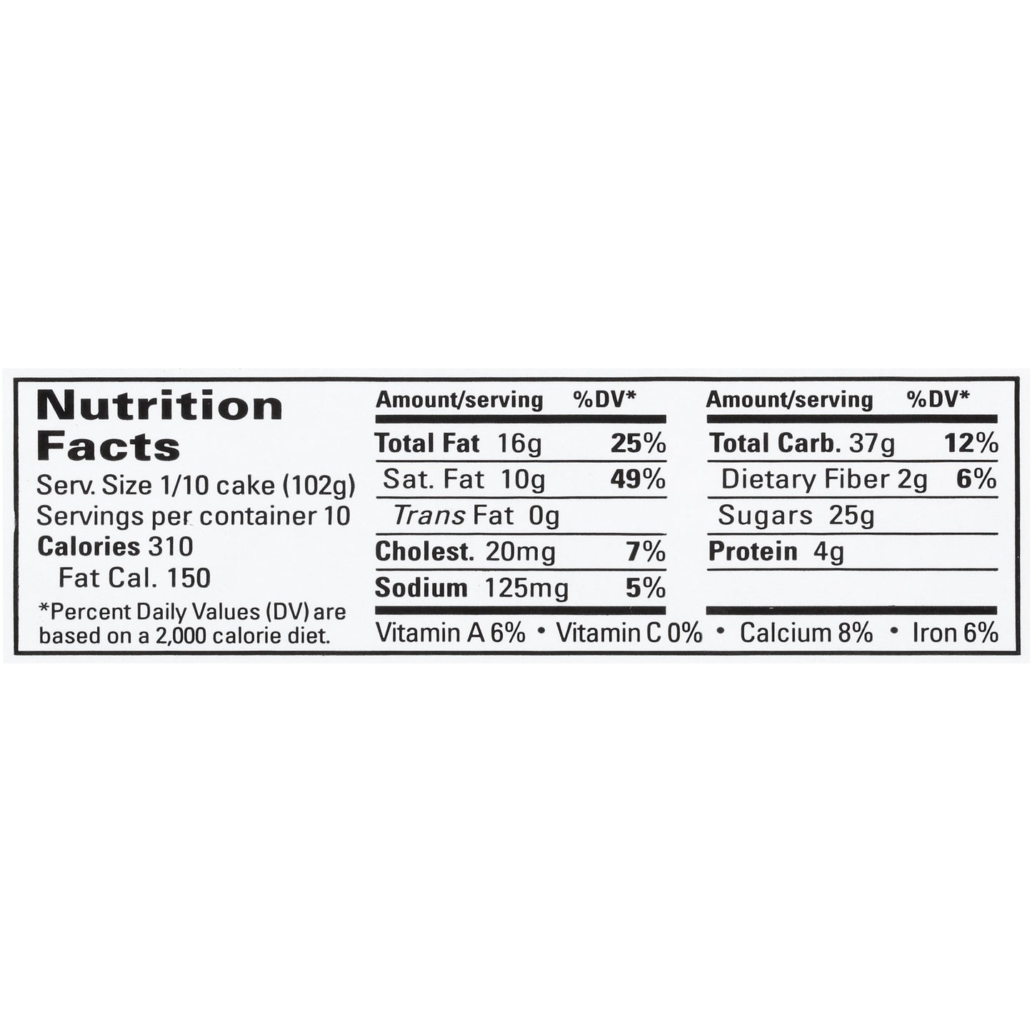 Jon Donaire™ Sundae Mudd Pie 8" Premium Ice Cream Cake 2.25 lb. Clamshell