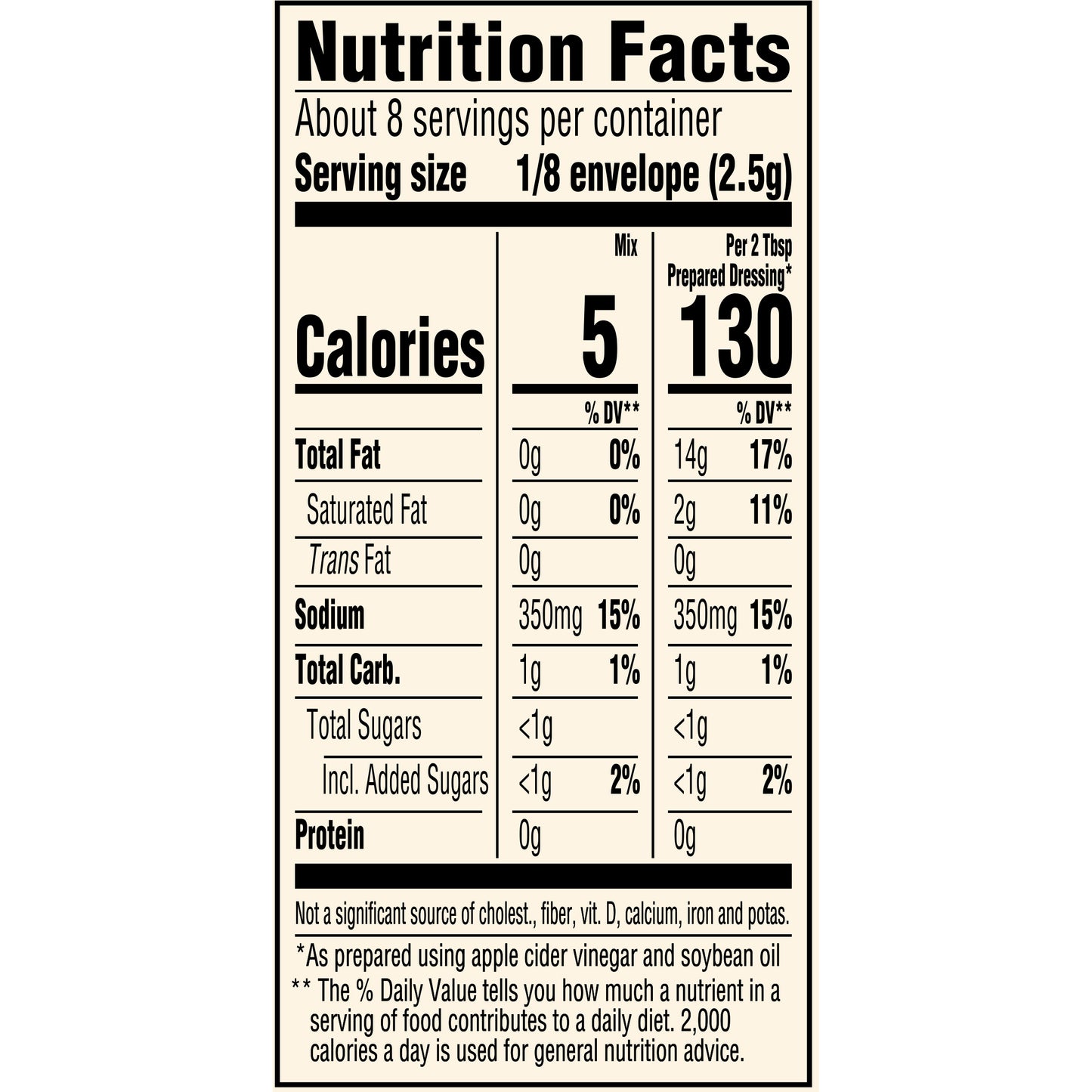 Good Seasons Garlic & Herb Dry Salad Dressing and Recipe Mix, .75 oz Packet