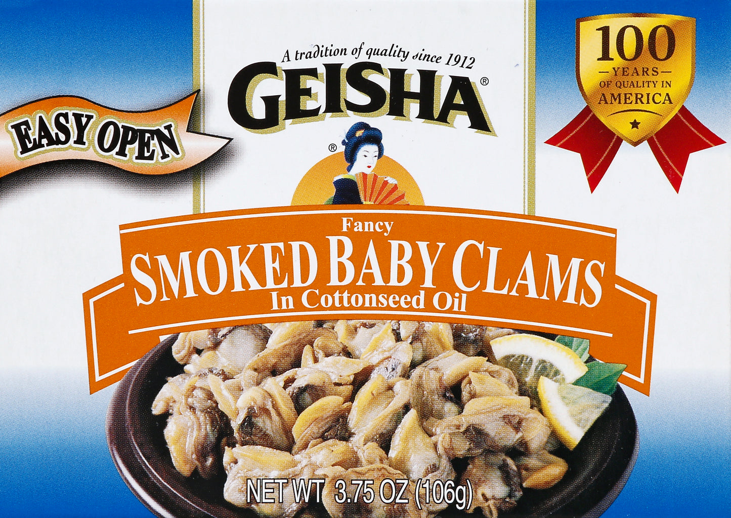 Geisha Clams 3.75 oz