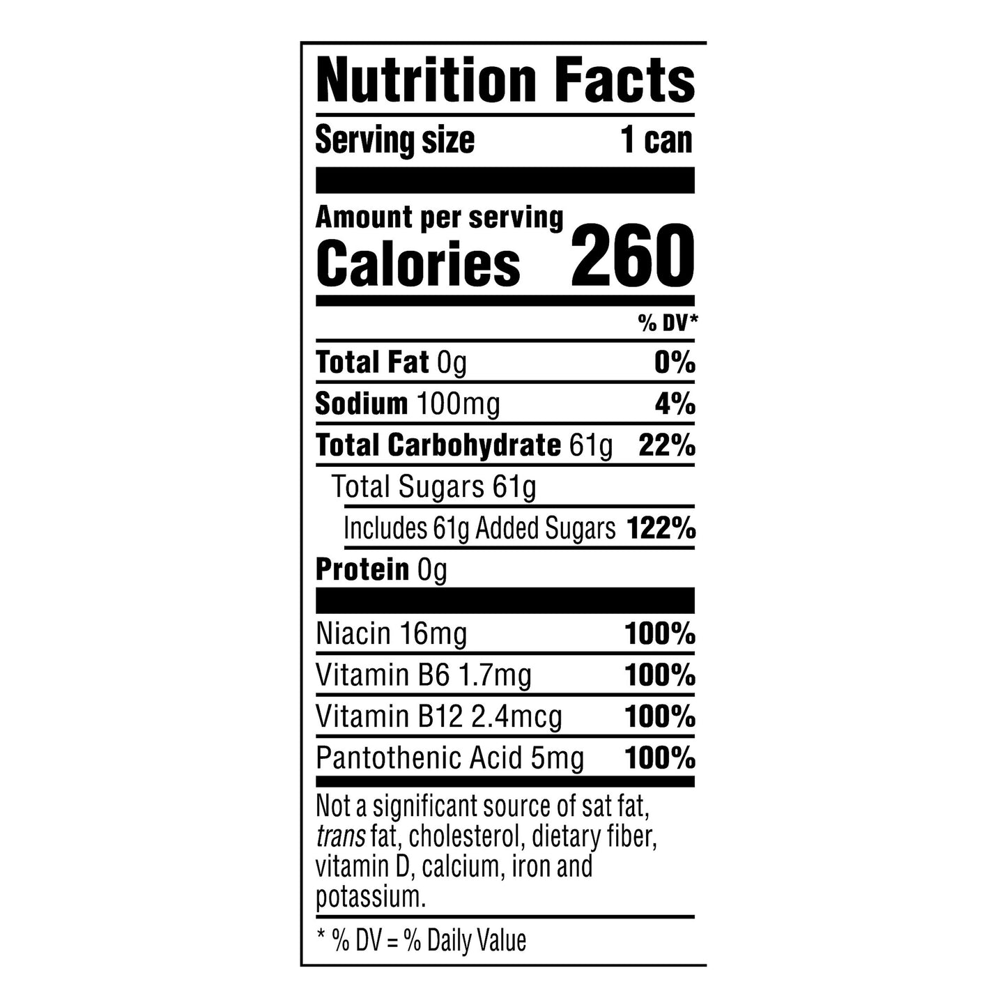 Rockstar Punched Energy Drink Hardcore Apple Flavor 16 Fl Oz Can