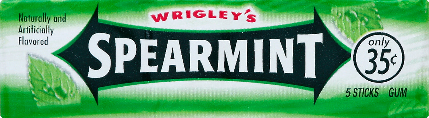 Spearmint Gum 5 ea