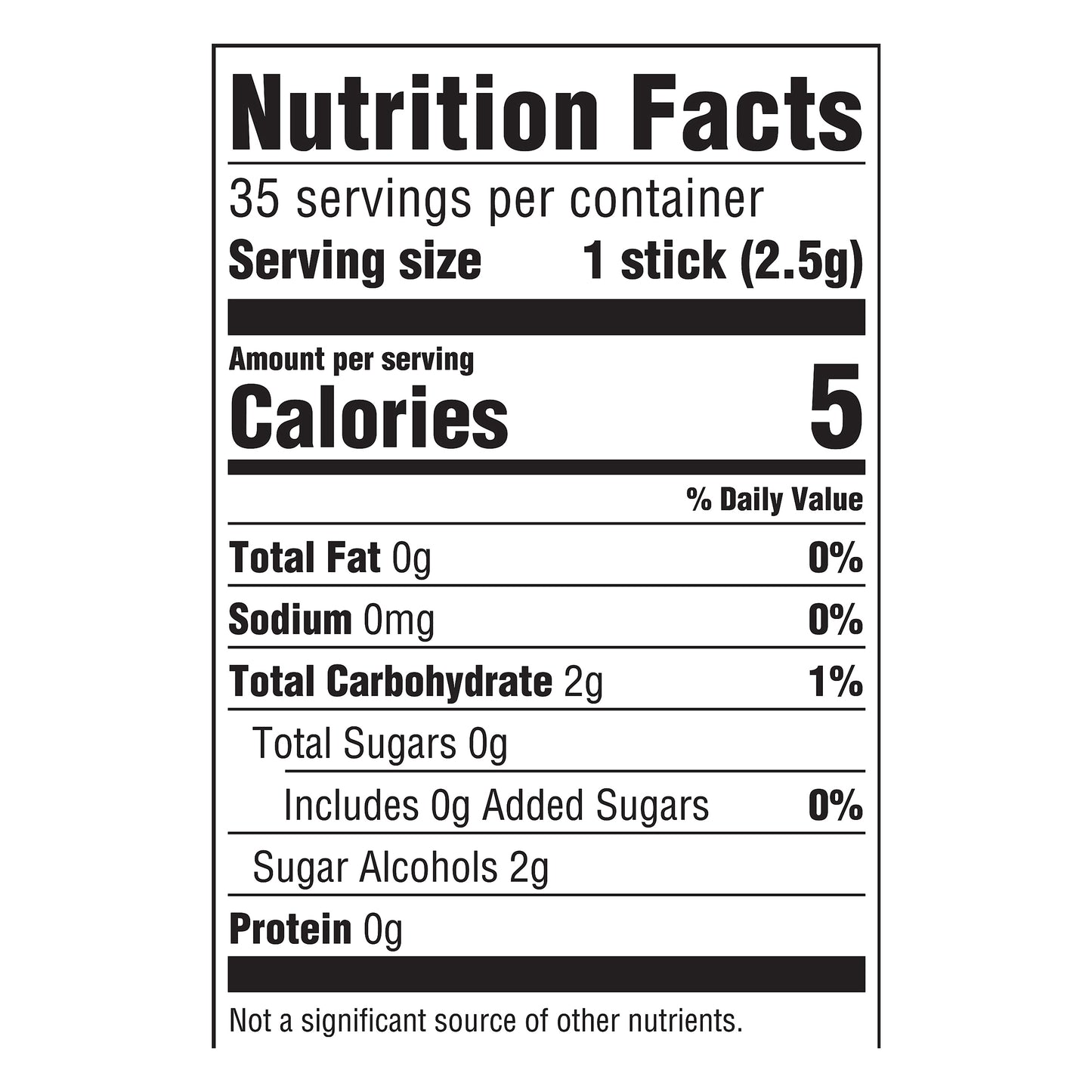 Extra Sugarfree Polar Ice Gum 35 ea