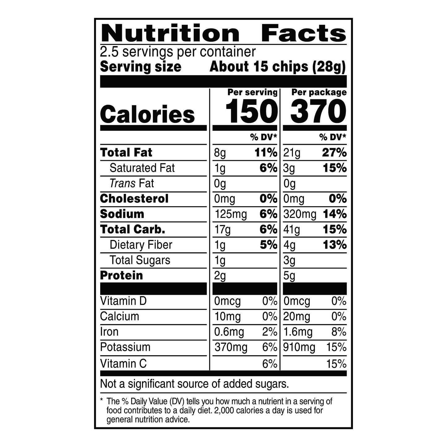 Lay's Kettle Cooked Jalapeno Flavored Potato Chips 2.5 oz
