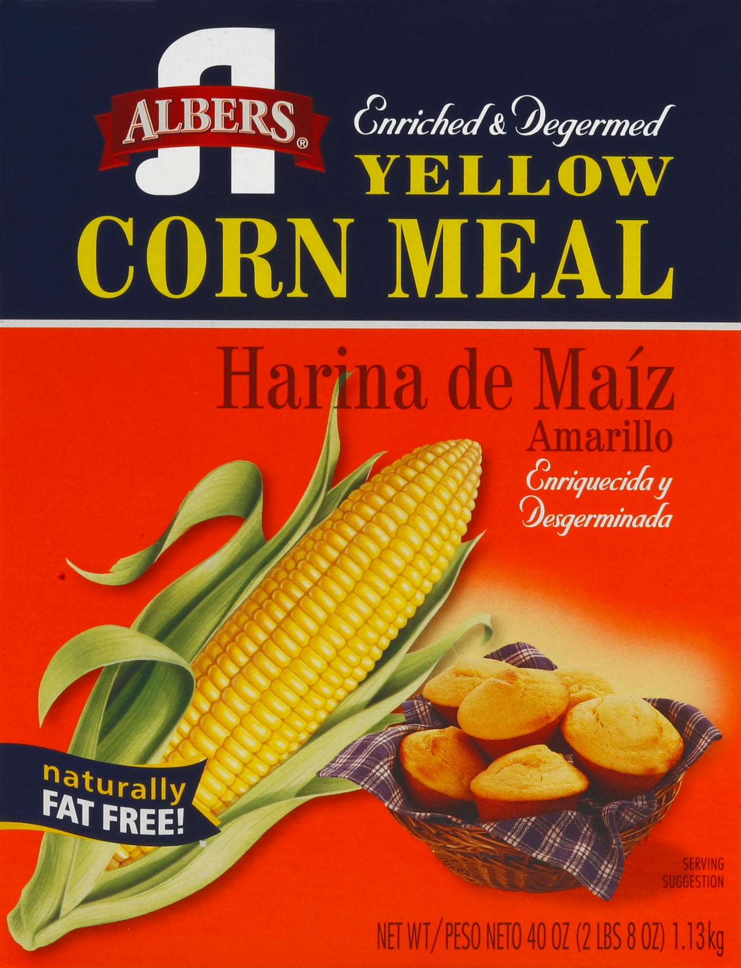 Albers Corn Meal 40 oz