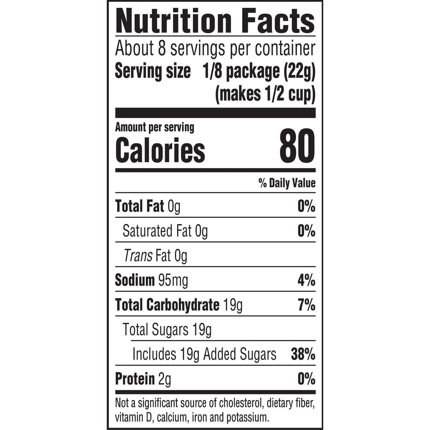 Jell-O Strawberry Gelatin Dessert Mix, 6 oz Box
