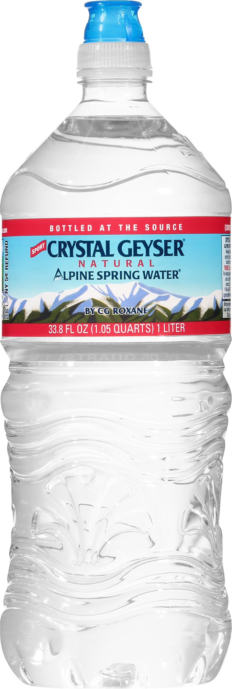 Crystal Geyser Natural Alpine Spring Water 33.8 oz