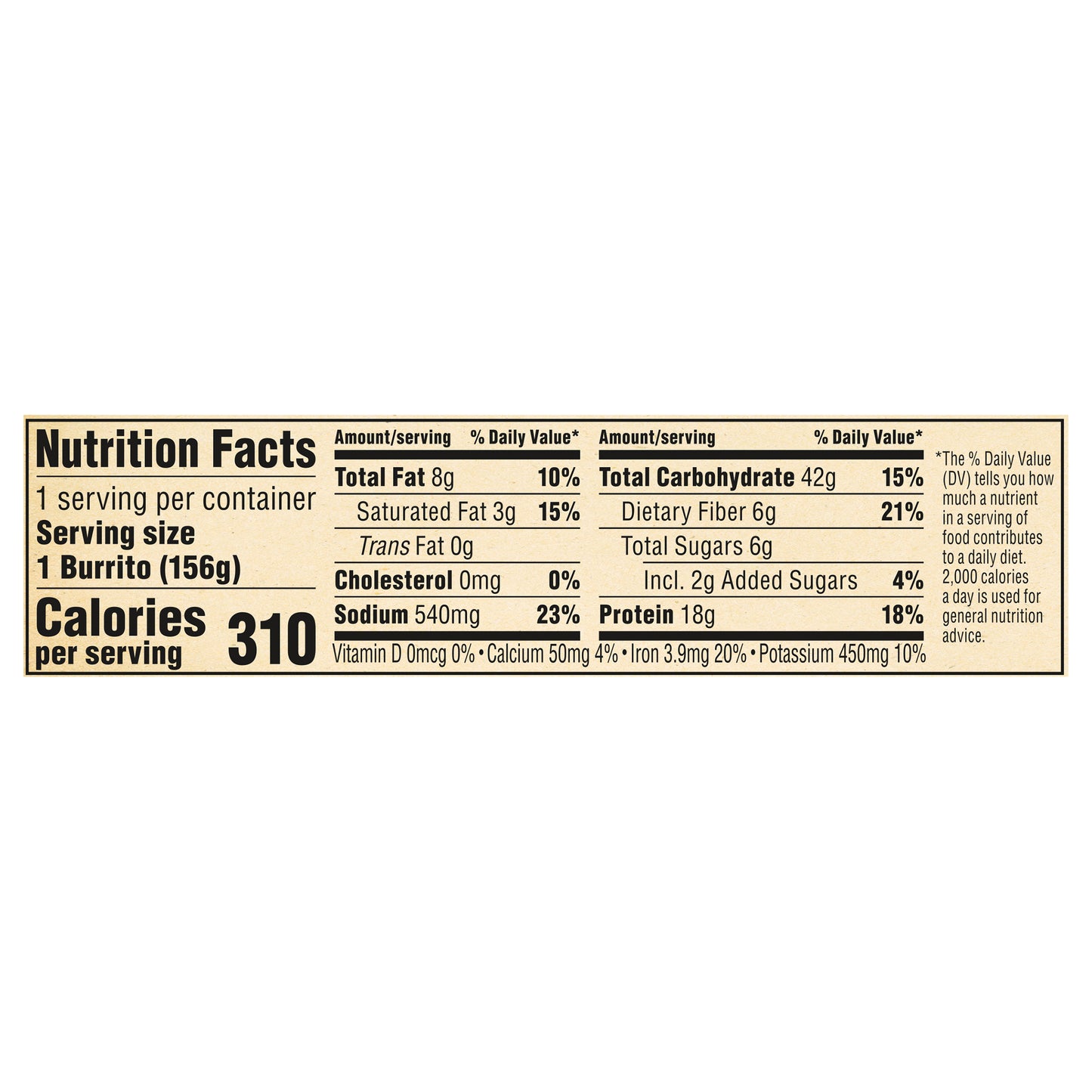 Sweet Earth The Curry Tiger Burrito 5.5 oz
