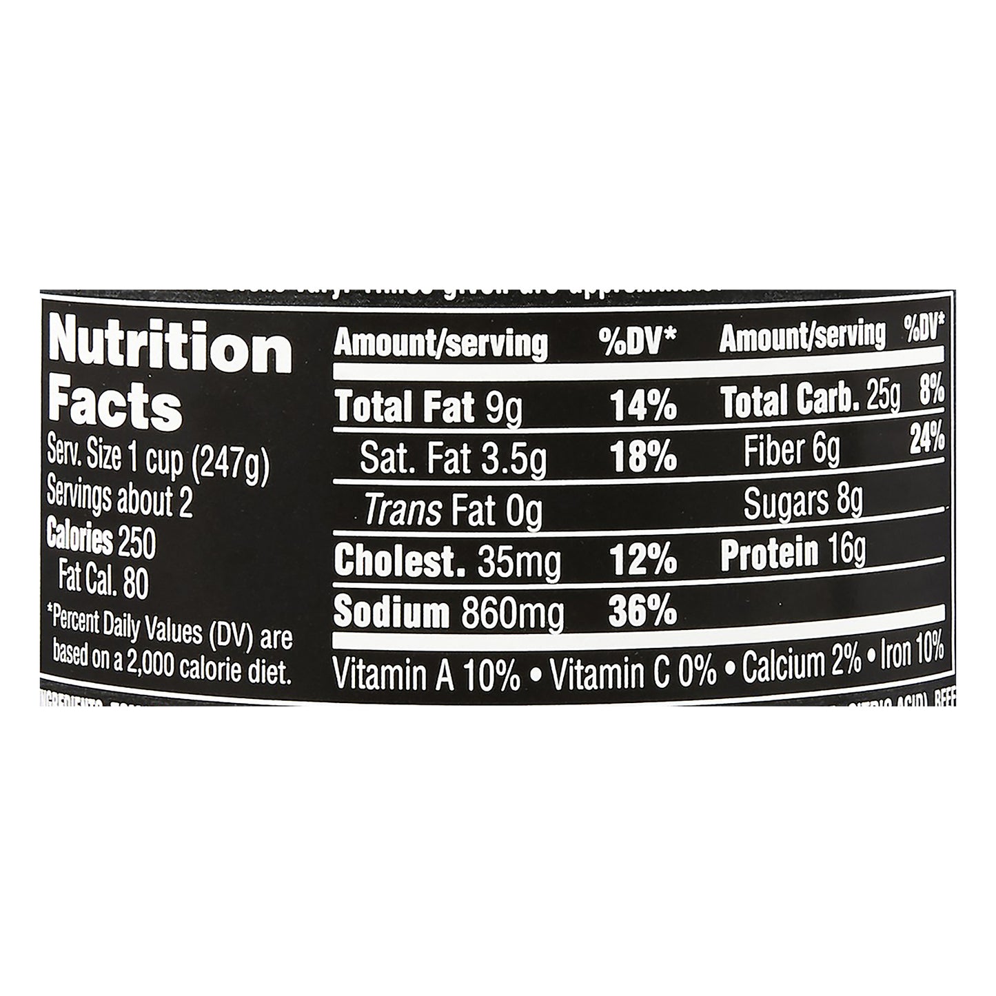 Stagg® Chili Silverado® Beef Chili with Beans 15 oz. Pull-Top Can