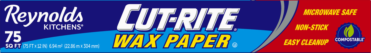 Reynolds Cut-Rite 75 Square Feet Wax Paper 1 ea