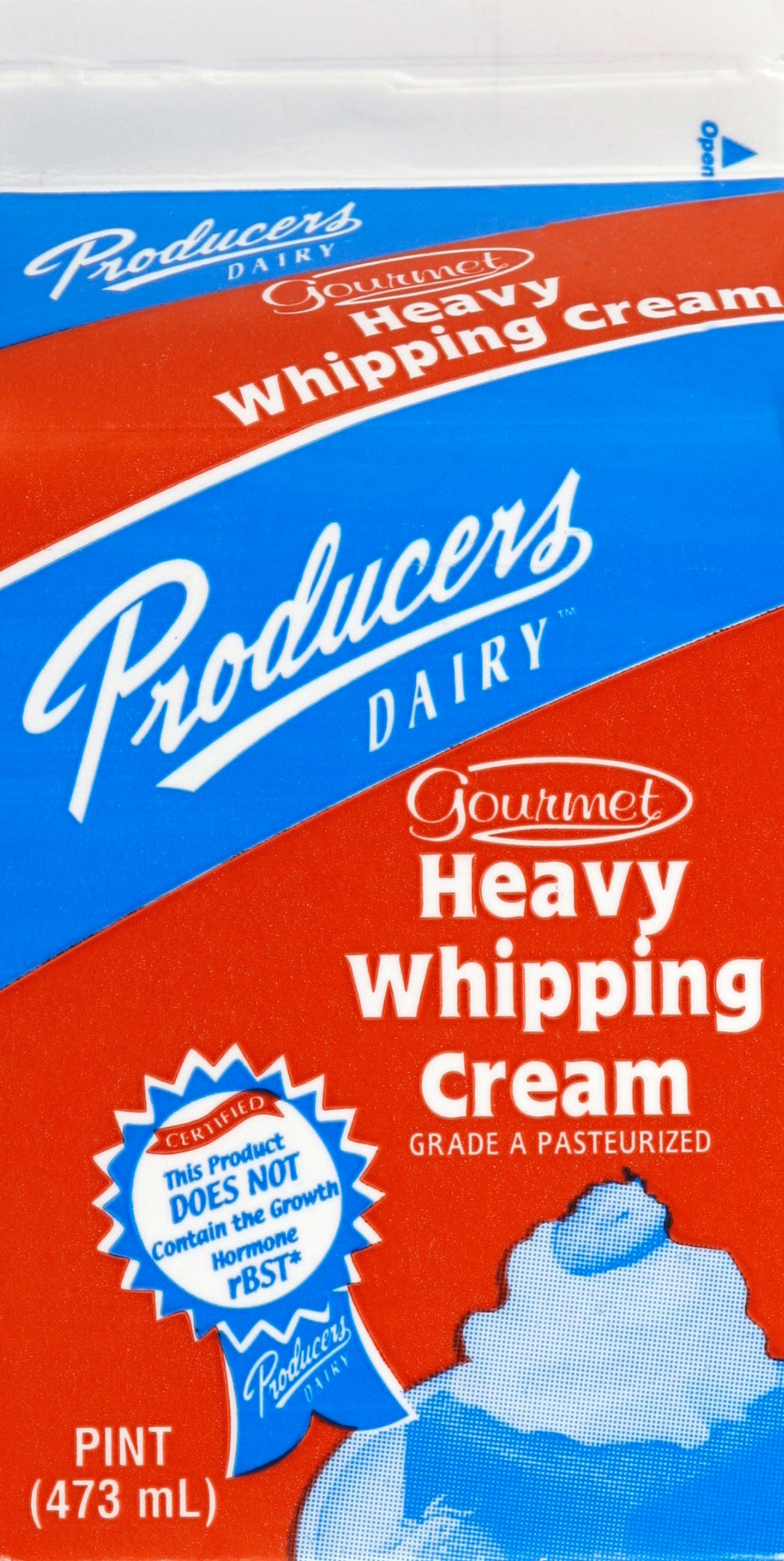 Producers Whipping Cream 1 pt