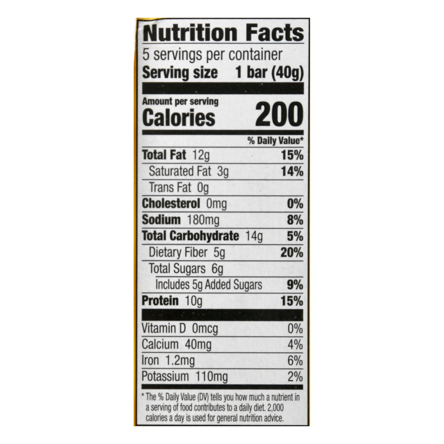 Nature Valley Protein Salted Caramel Nut Chewy Bars 5 ea