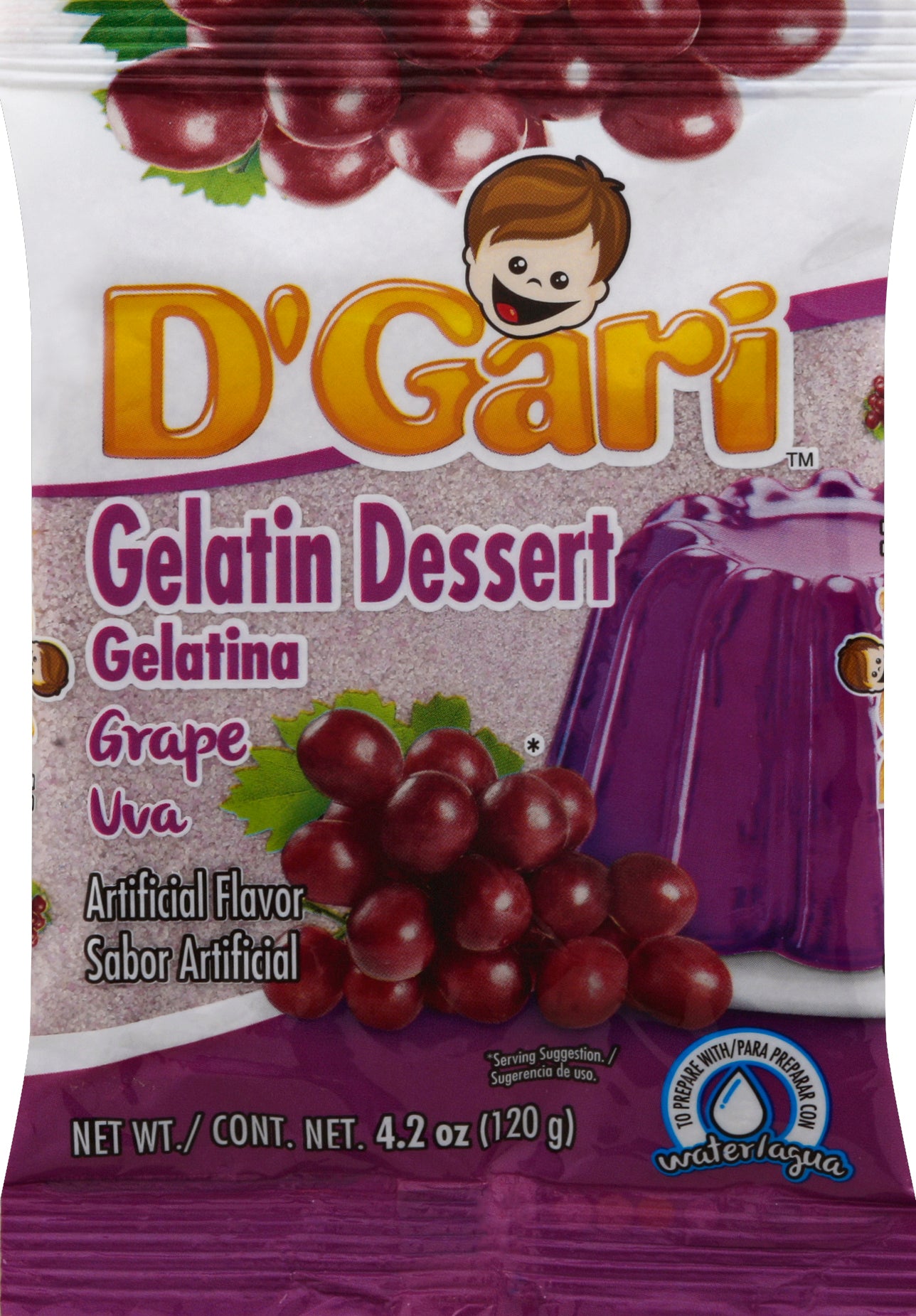 D'Gari Gelatin Dessert 4.2 oz