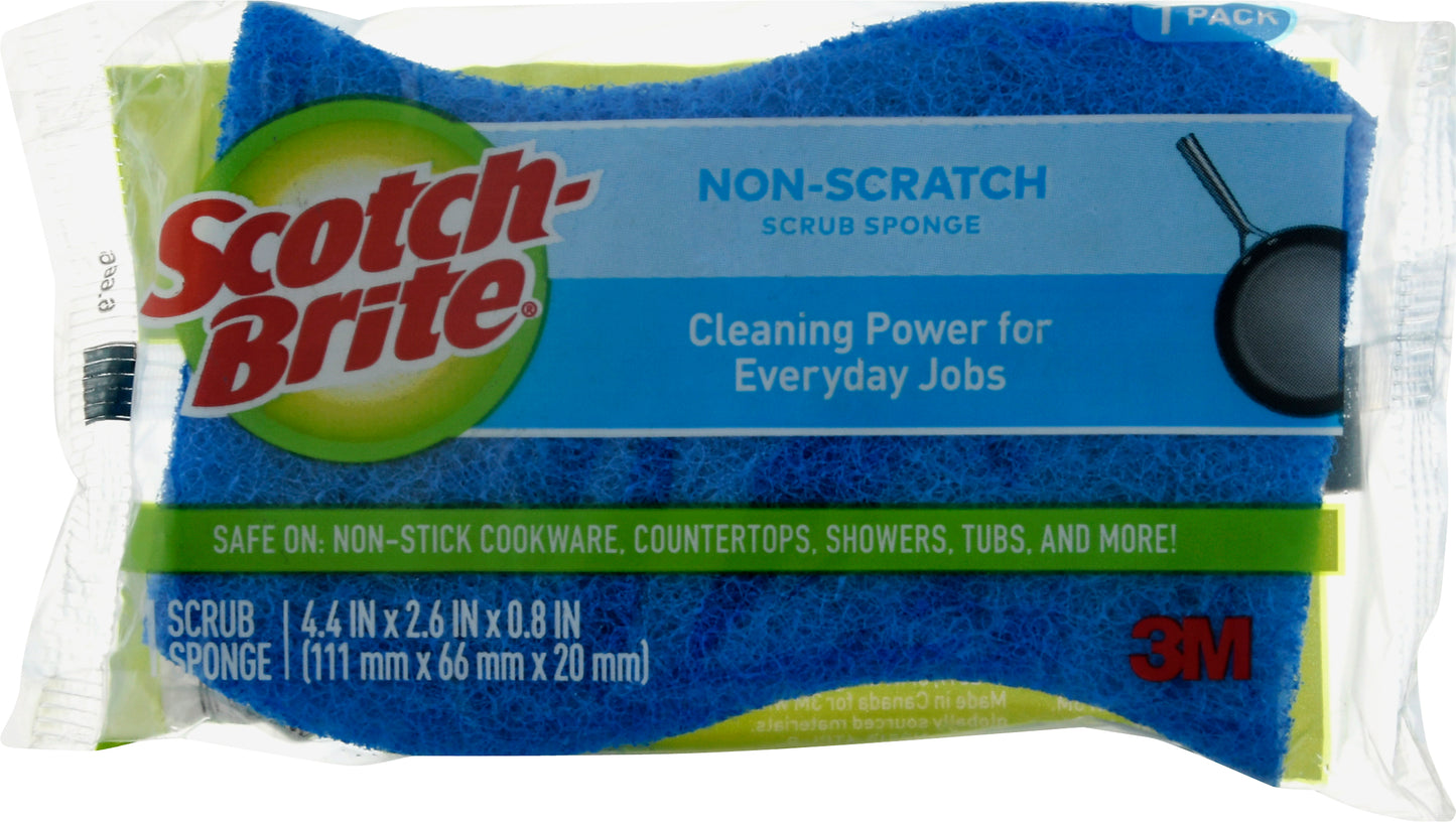 Scotch Brite 1 Pack Non-Scratch Scrub Sponge 1 ea