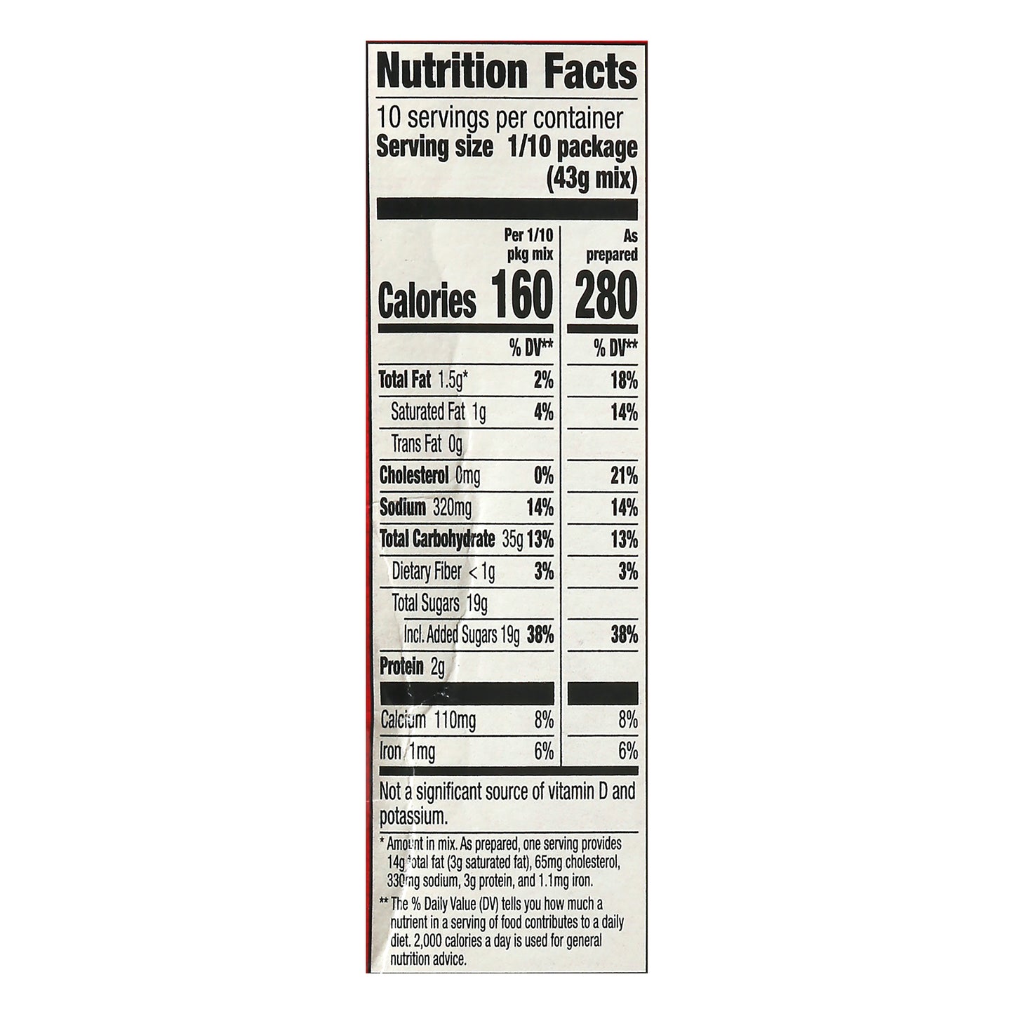 Betty Crocker Delights Super Moist Spice Cake Mix 15.25 oz