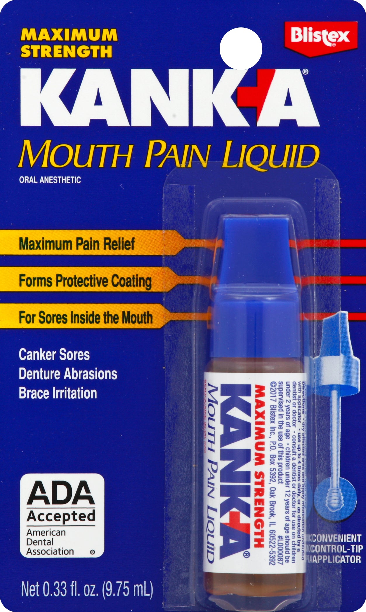 Kanka Mouth Pain Liquid 0.33 oz
