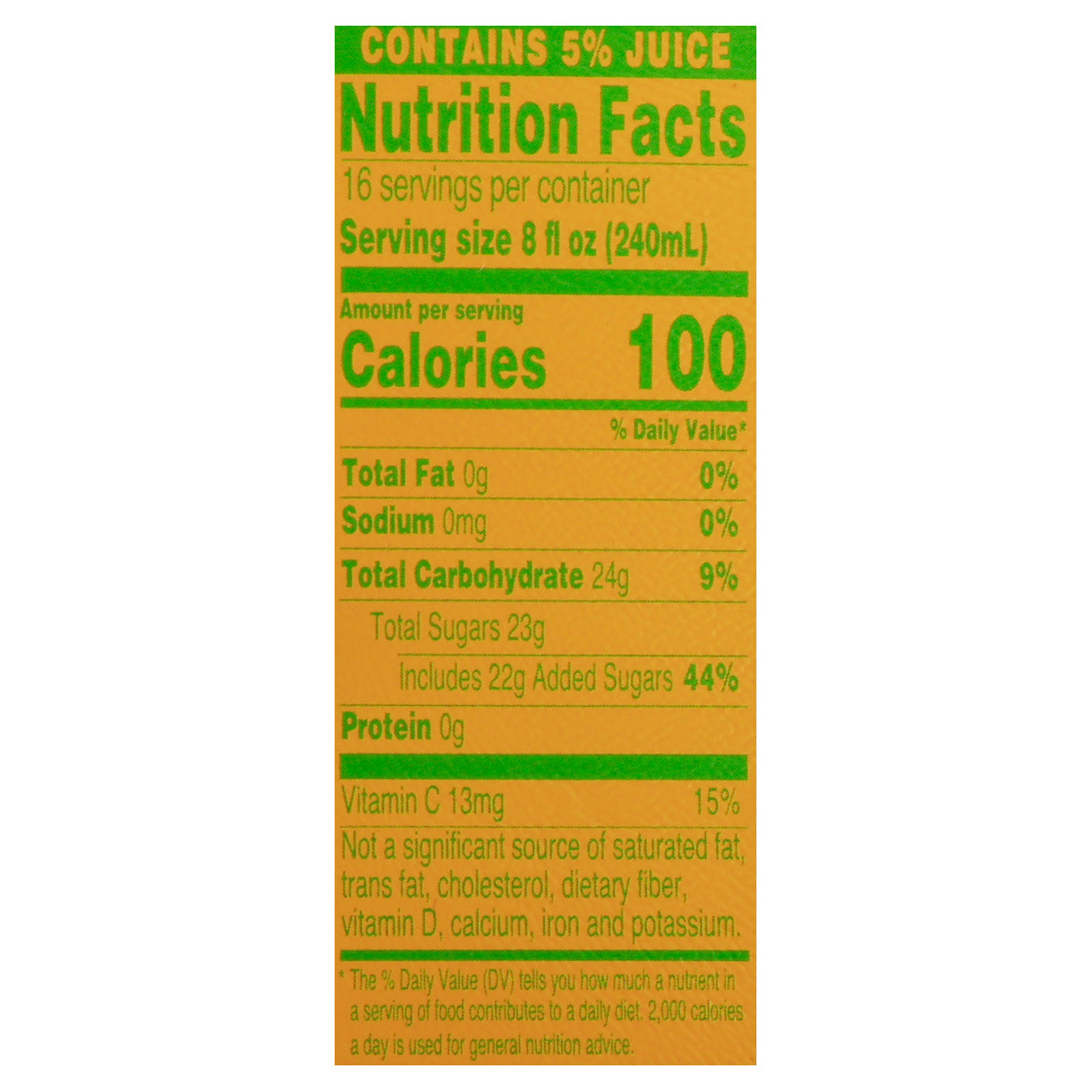 AriZona Mucho Mango Fruit Juice Cocktail 128 oz