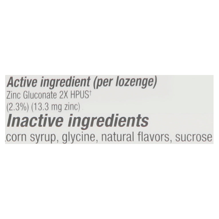 Cold Eeze Sugar Free Lozenges Natural Cherry Flavor Cold Remedy 25 ea