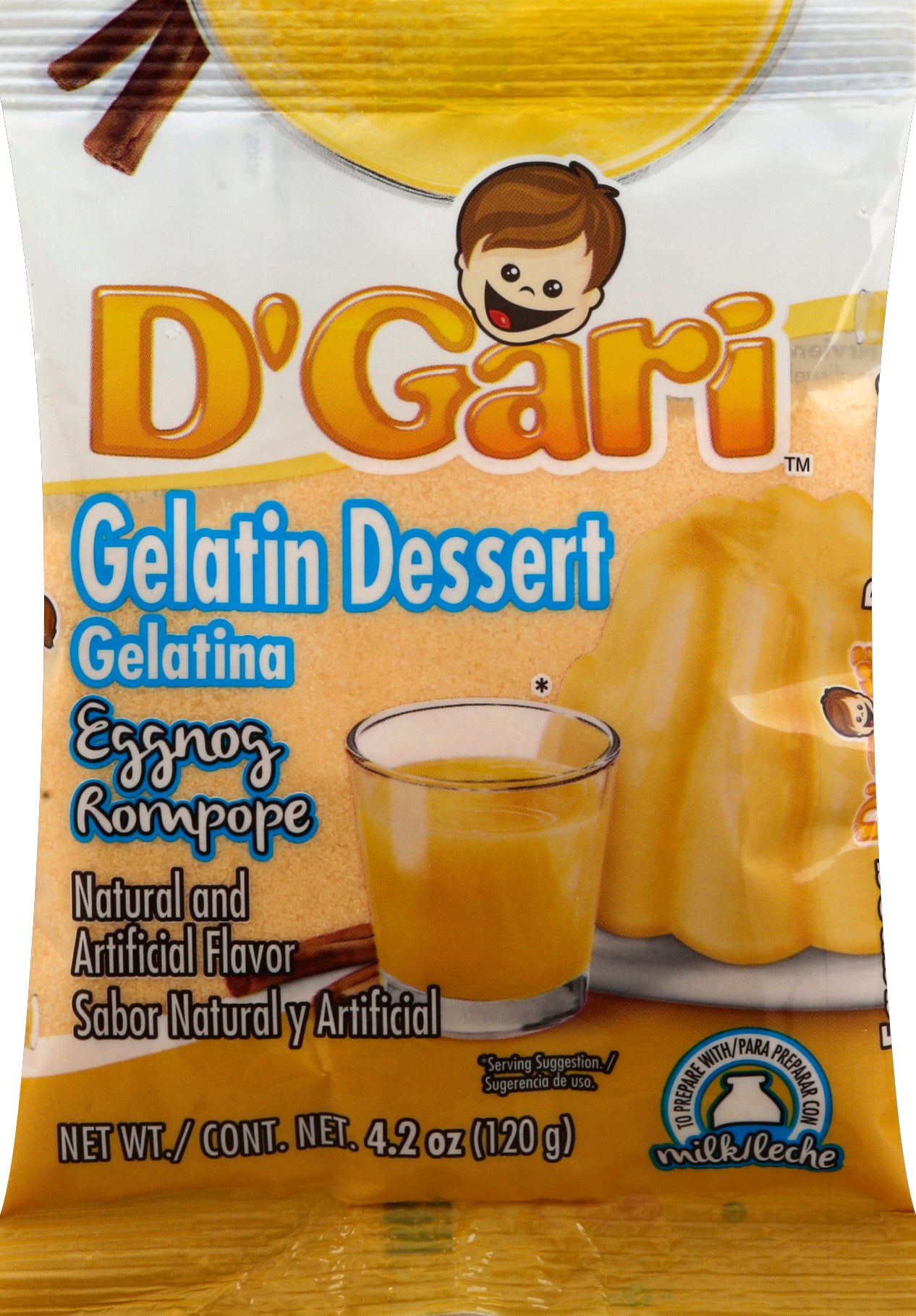 D'Gari Gelatin Dessert 4.2 oz