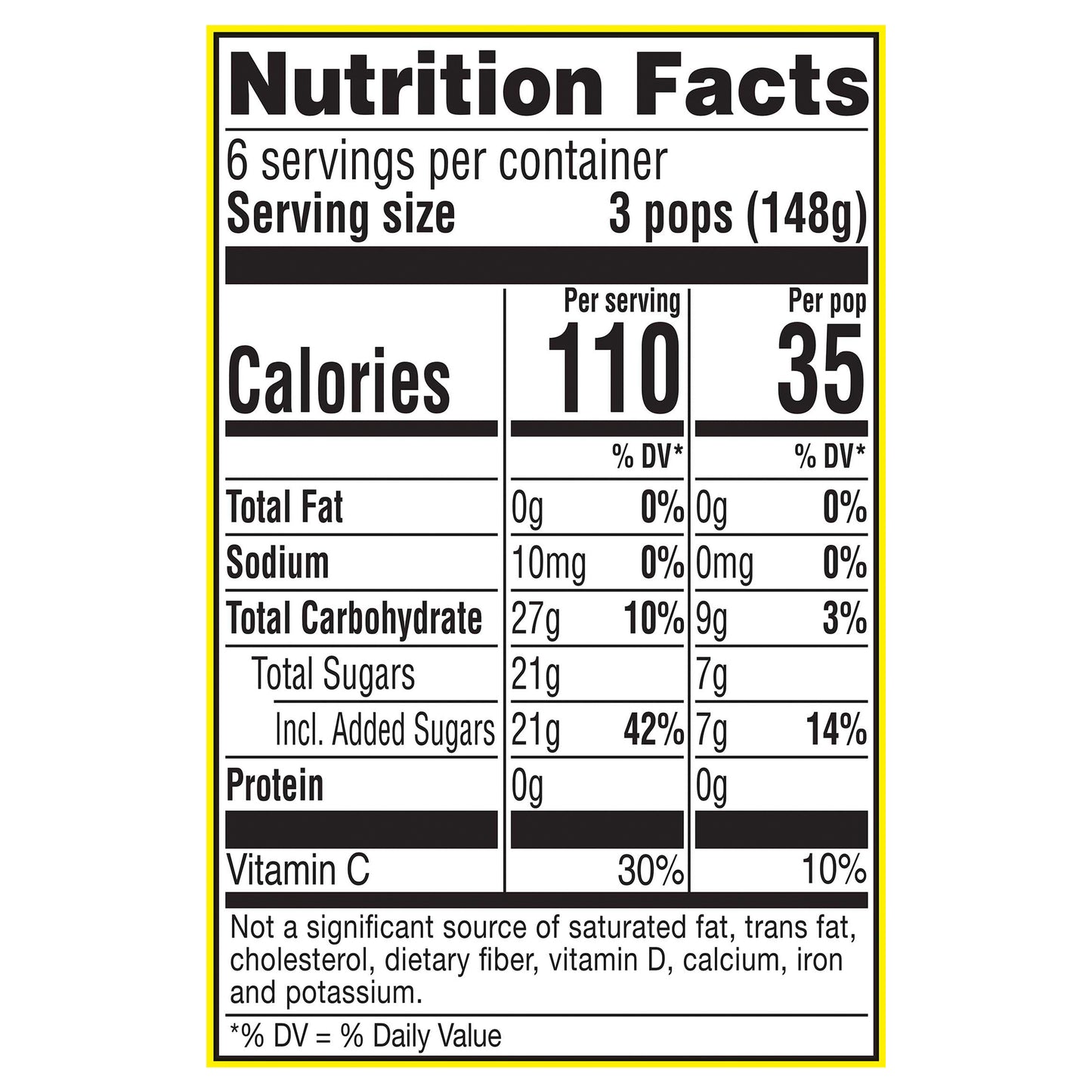 Popsicle Jolly Rancher Ice Pops 18 ea