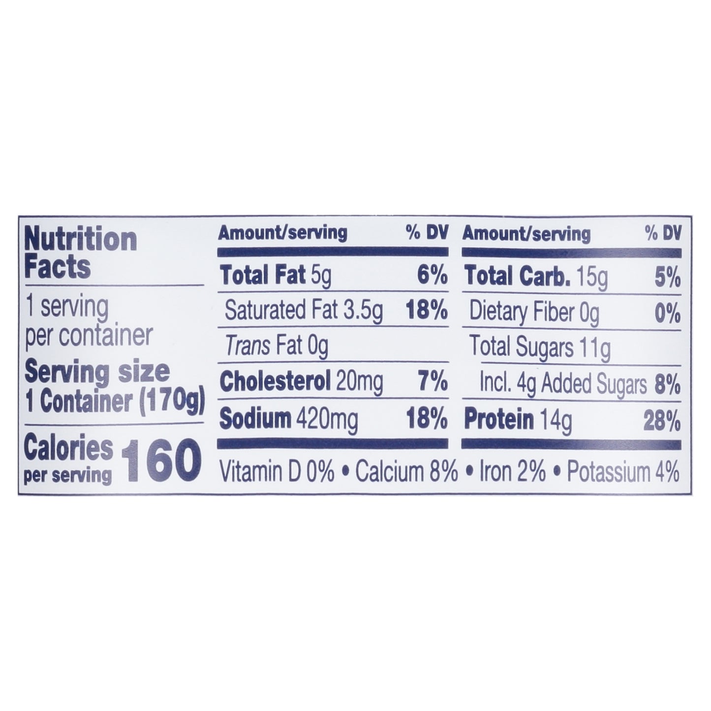 Daisy 4% Milkfat Minimum with Pineapple Cottage Cheese 6 oz