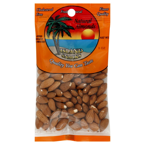 Island Snacks Almonds 3 oz