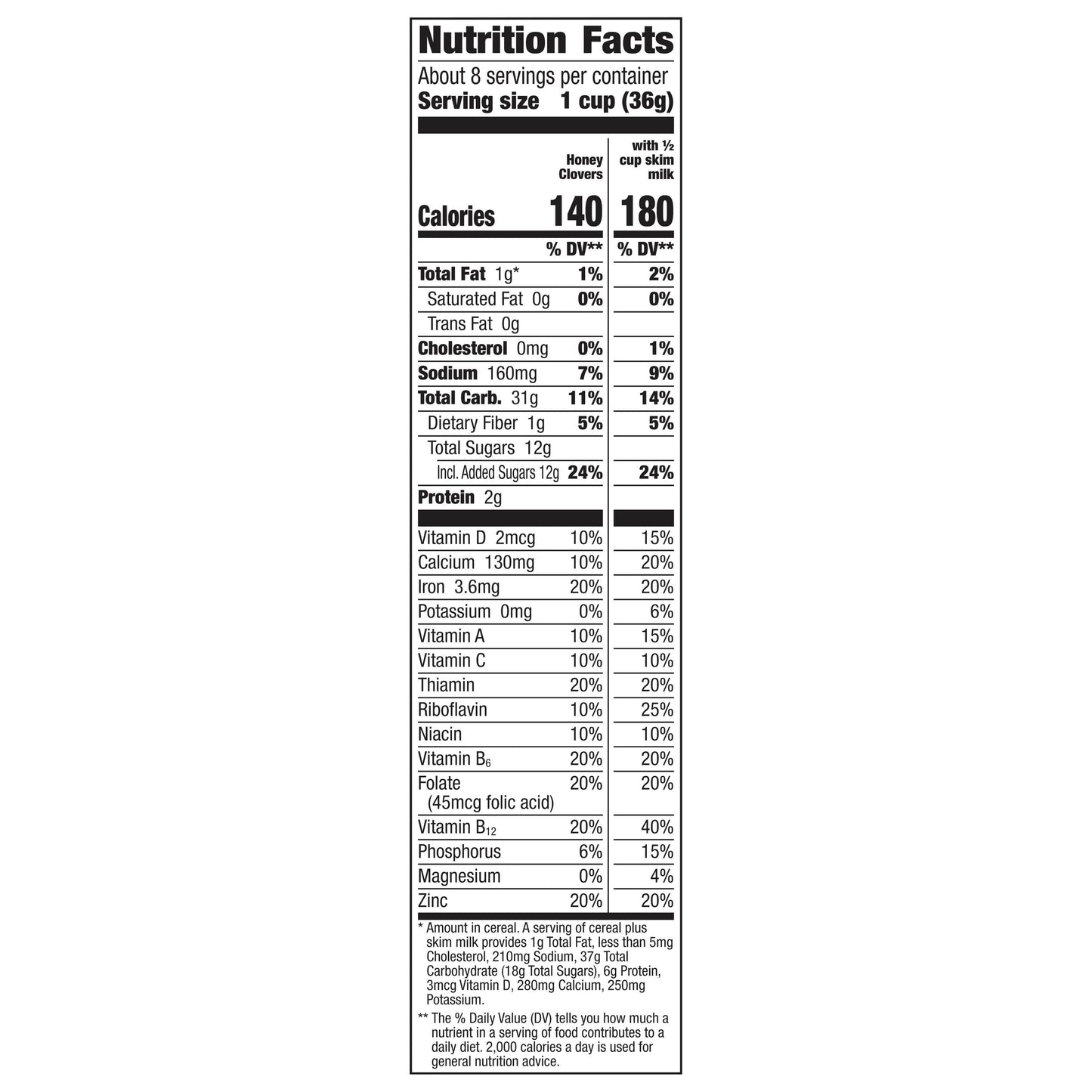 Lucky Charms Clovers Honey Corn Cereal 10.9 oz