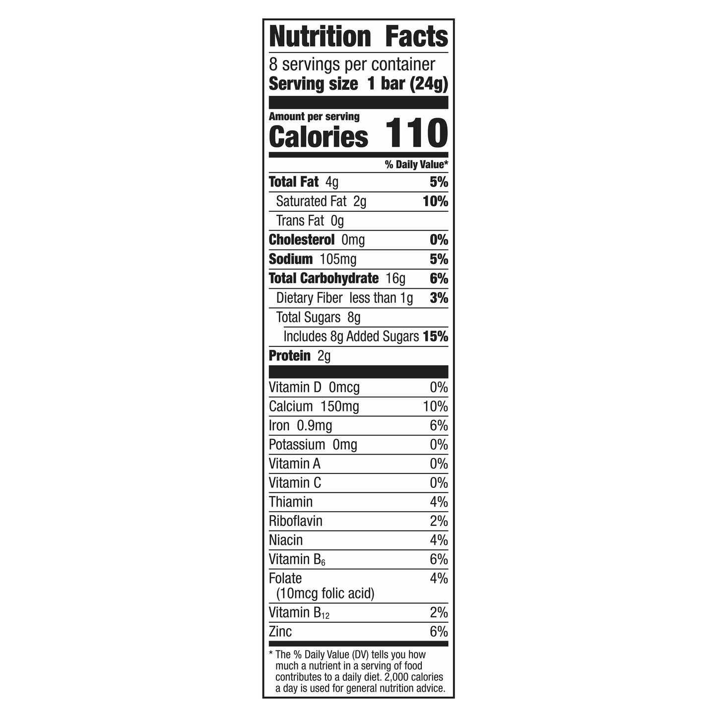 Reese's Puffs Breakfast Cereal Peanut Butter & Cocoa Treat Bars, 8 Bars