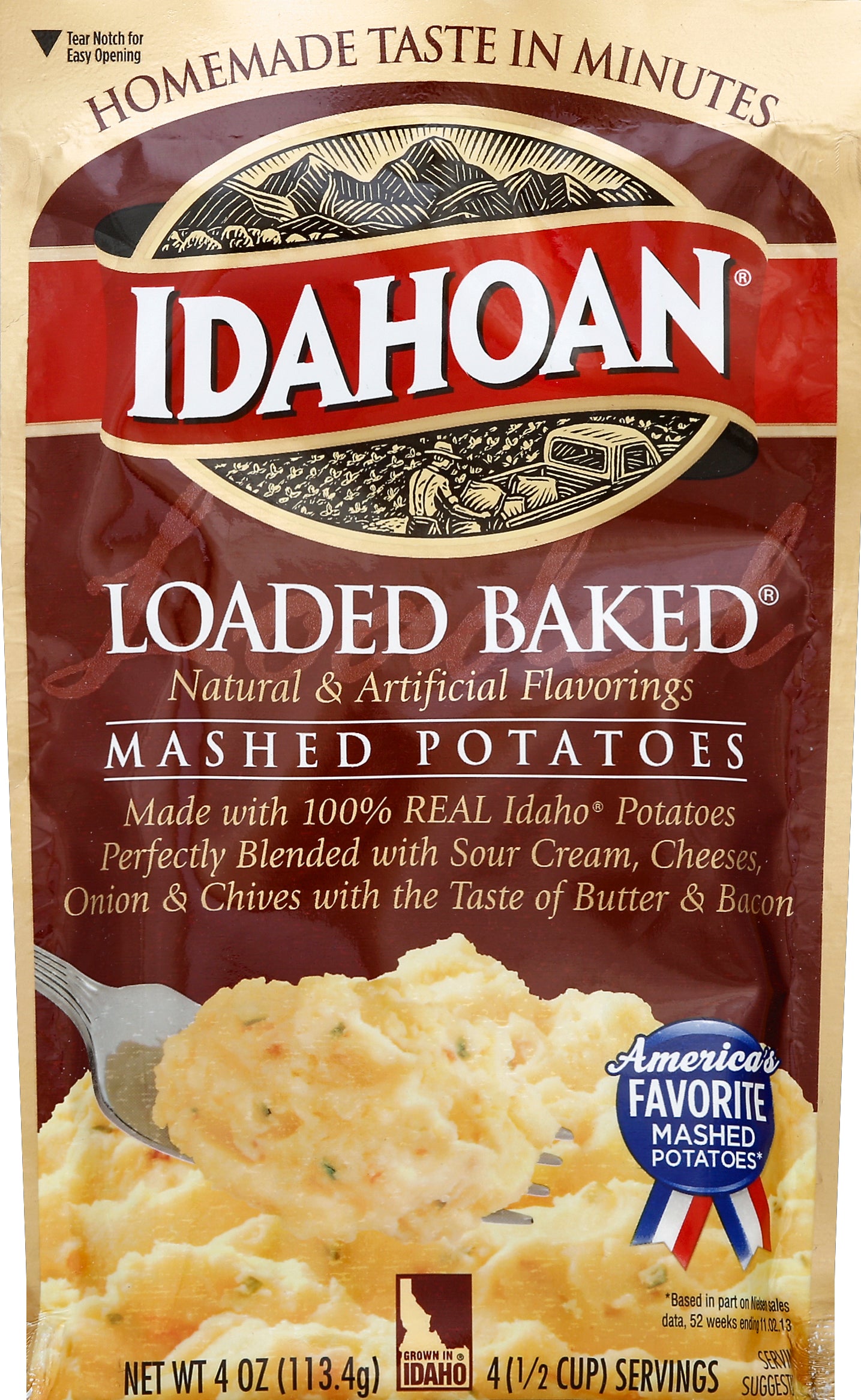 Idahoan Mashed Potatoes 4 oz