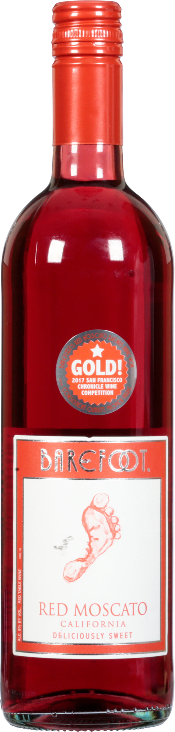 Barefoot California Red Red Moscato 750 ml