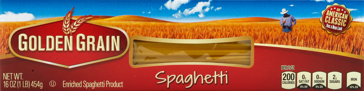 Golden Grain Spaghetti 16 oz